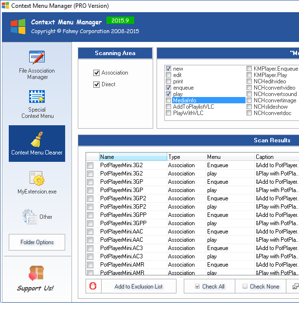 Context Menu Cleaner